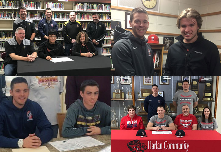 Spartan Baseball Signs Four