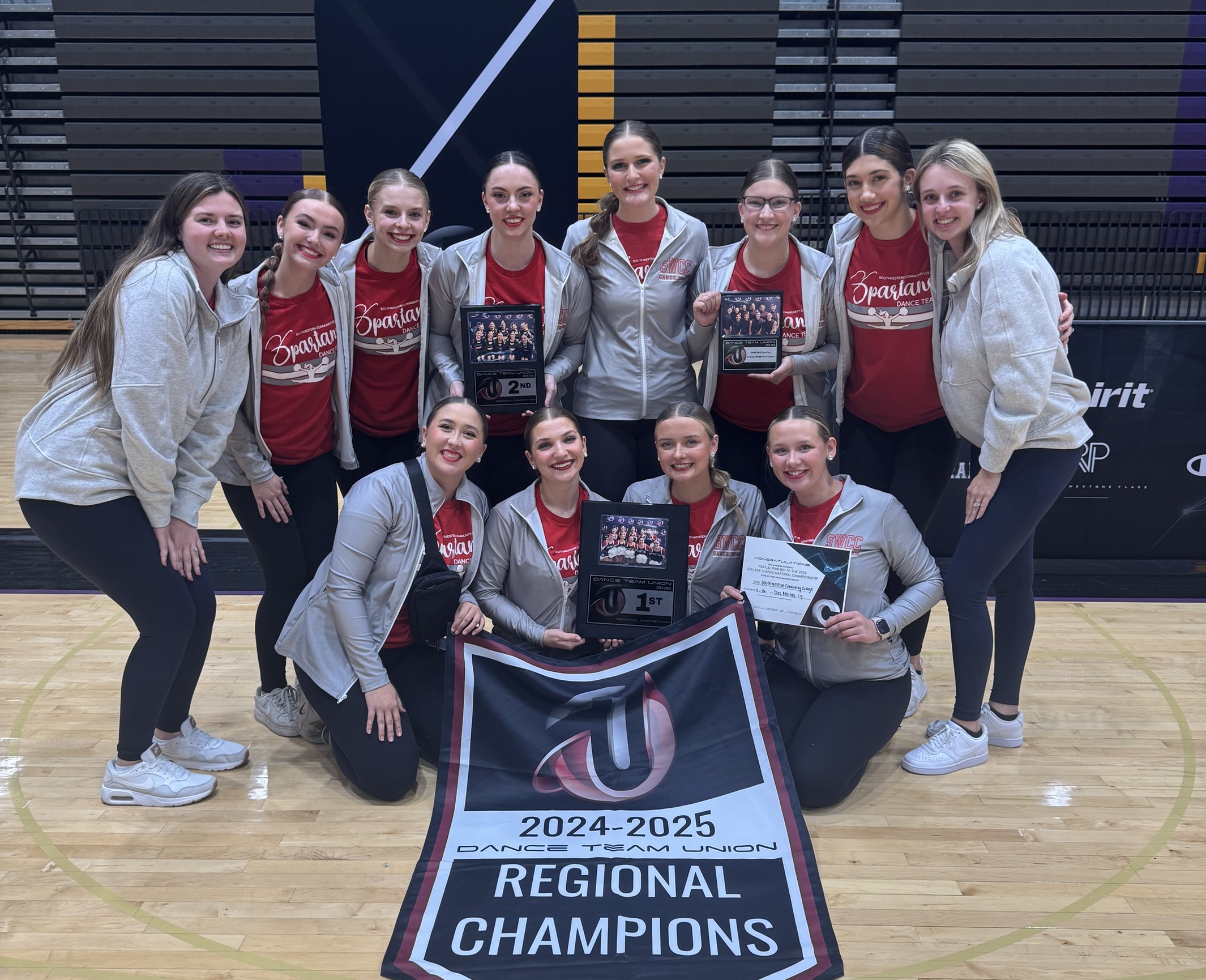 Spartan Dance Team Shines at Dance Team Union Regional