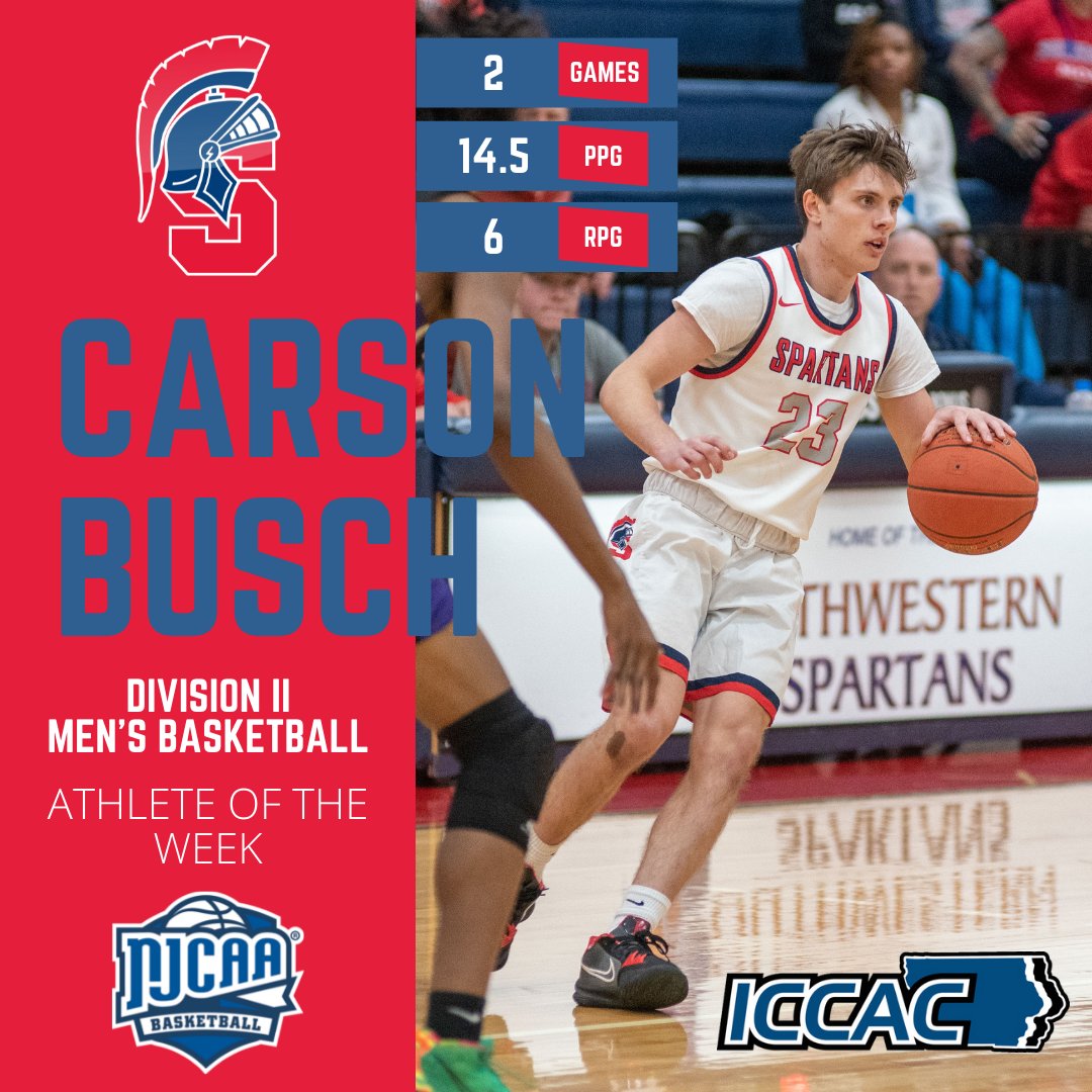 Earning Two Big Victories, Busch Nets Athlete of the Week