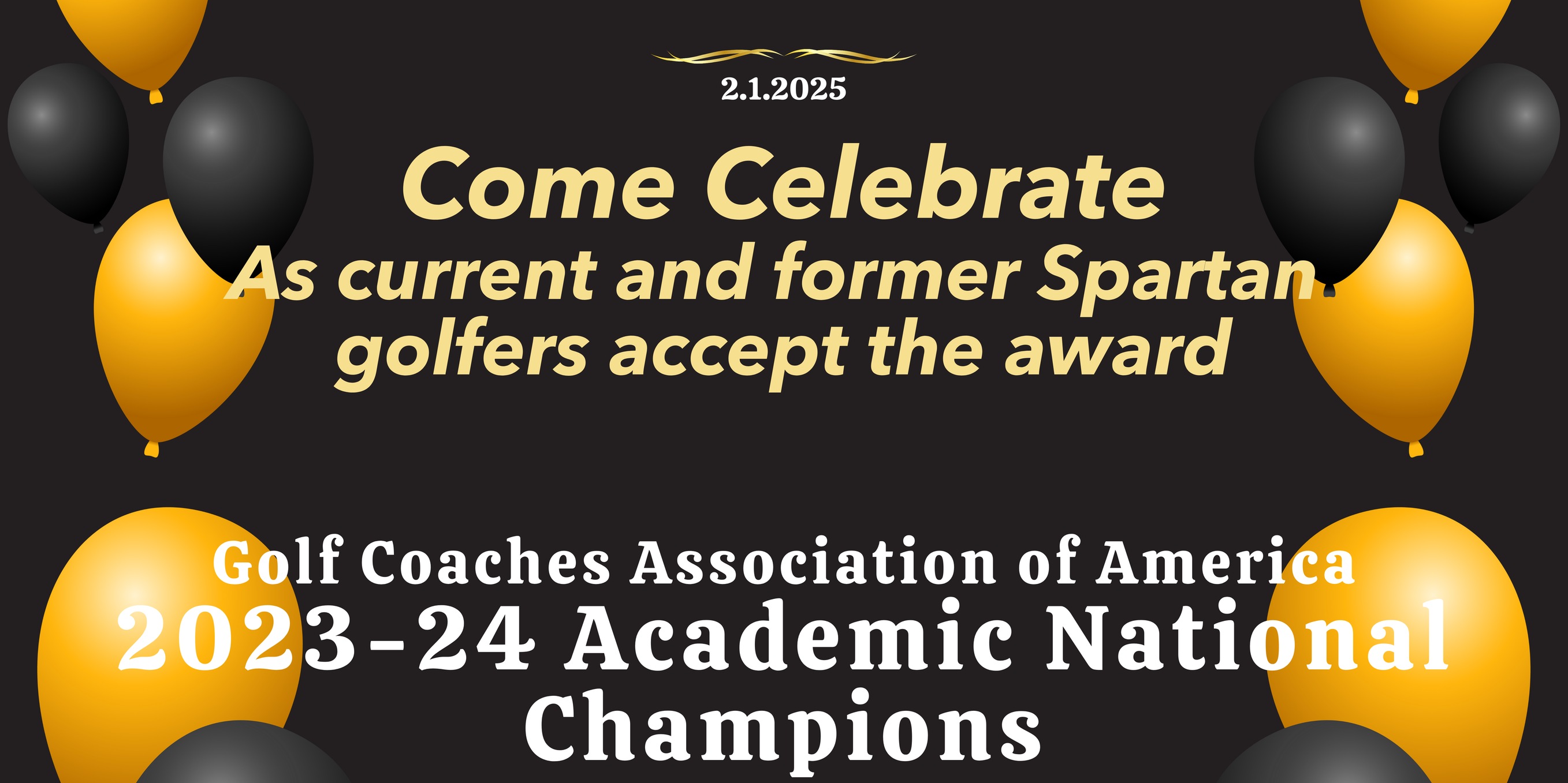 Southwestern Spartans to Honor GCAA Academic National Champions
