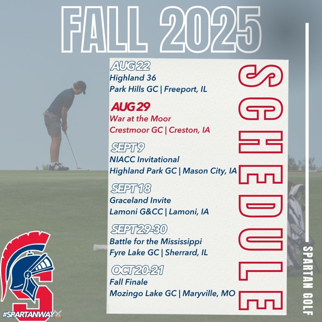 2025 Fall Schedule Set for Spartan Men&rsquo;s Golf