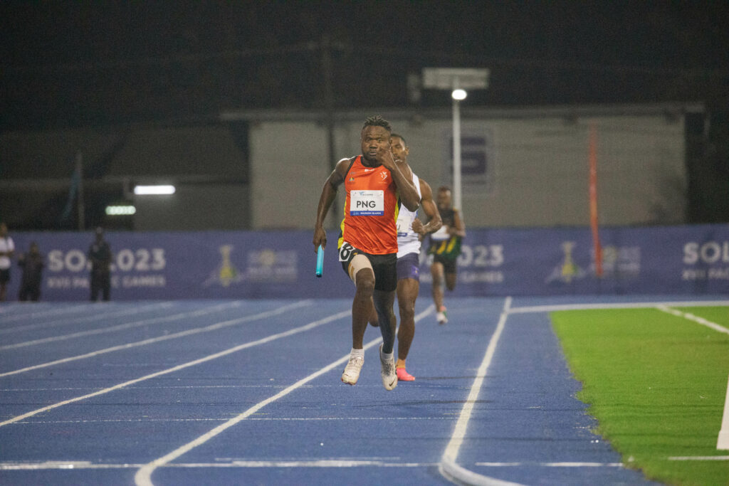 Benjamin Aliel at Sol2023 Pacific Games