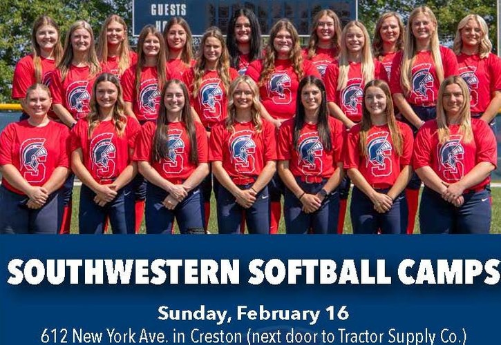Register NOW for 2025 SWCC Softball Camp for youth