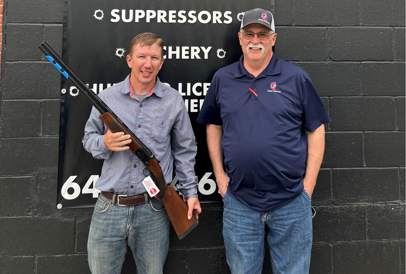 Josh Armstrong and Mark Johnson, Southwestern sports shooting coach