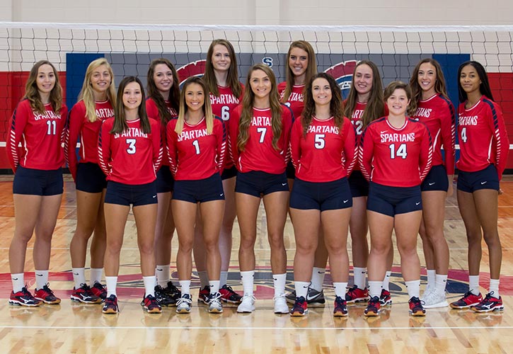 2017 Spartan Volleyball Team